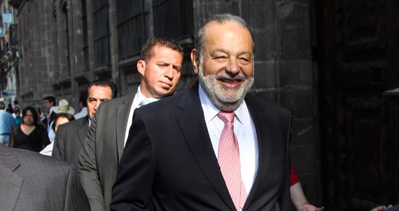 Carlos Slim, el hombre que concentra casi la mitad de la riqueza de los multimillonarios del país. Foto: Cuartoscuro