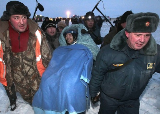 Landing of Soyuz TMA-05M