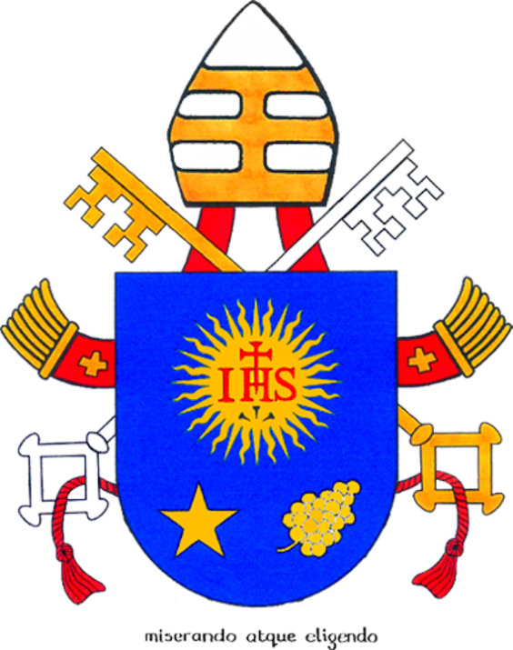 Escudo del Pontificio. Foto: Vaticano