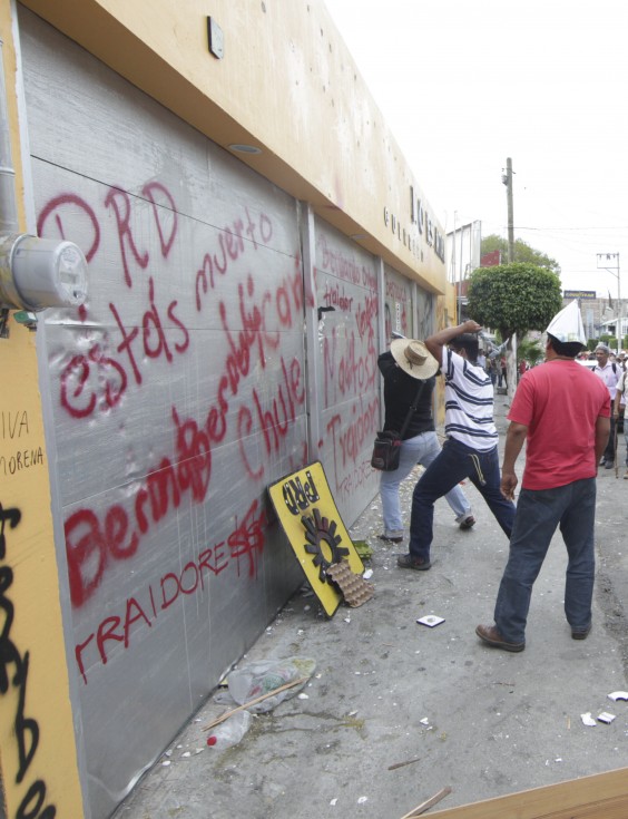 Protestas en Chilpancingo, Guerrero. Foto: Cuartoscuro