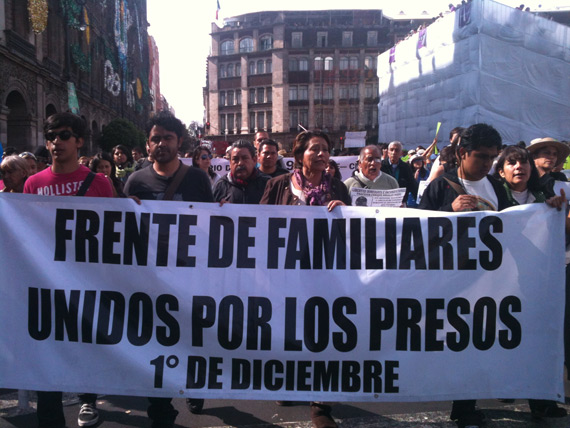 El Frente de Familiares. Foto: Daniela Rea