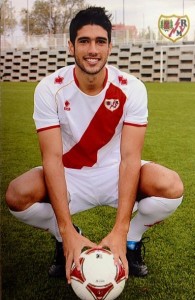 Gabriel Rojo completa su primera temporada con el Rayo Vallecano "B". Foto: Rayo Vallecano.