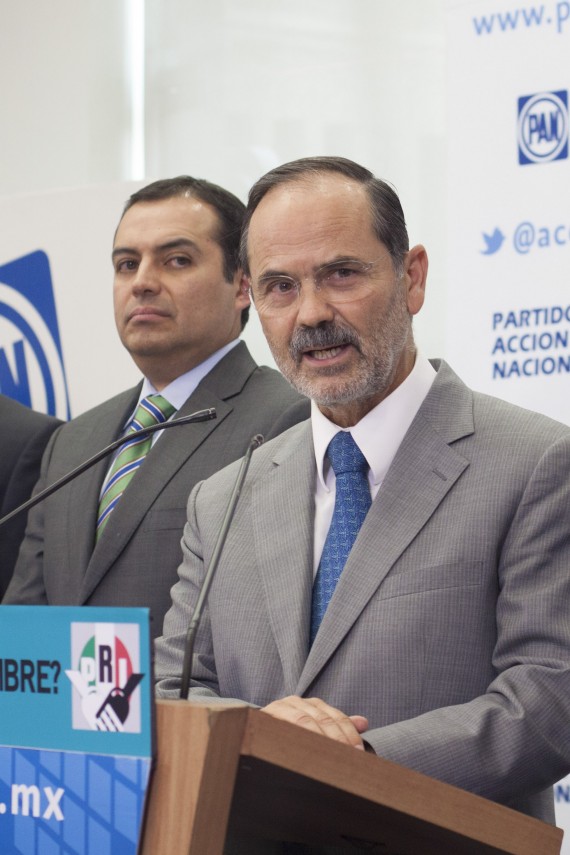 La disputa por la dirigencia podría quedar entre Madero y Cordero. Foto: Cuartoscuro