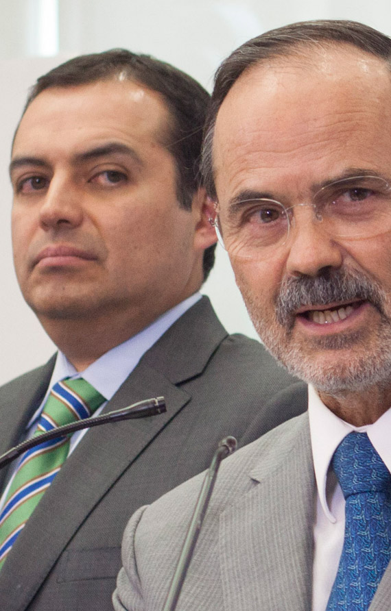 Madero y Cordero , la disputa por la dirigencia panista. Foto: Cuartoscuro