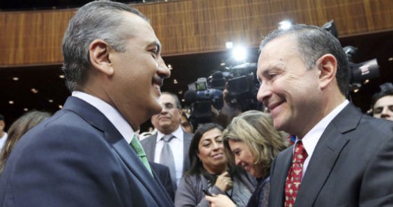 Castro Trenti y Beltrones, cercanos. Foto: Cuartoscuro