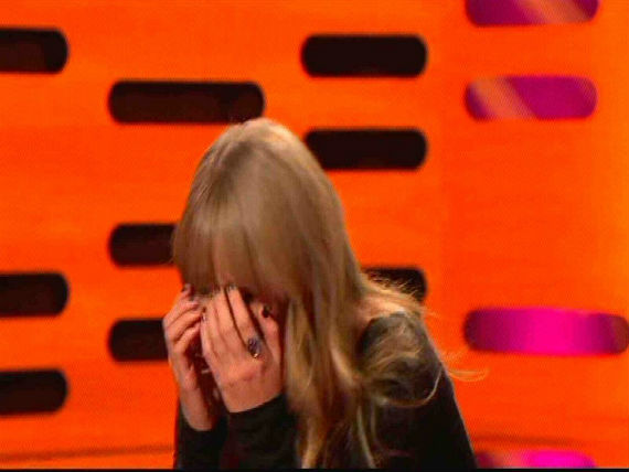 Ay, qué vergüenza, dijo en el programa de Graham Norton (Foto. BBC)