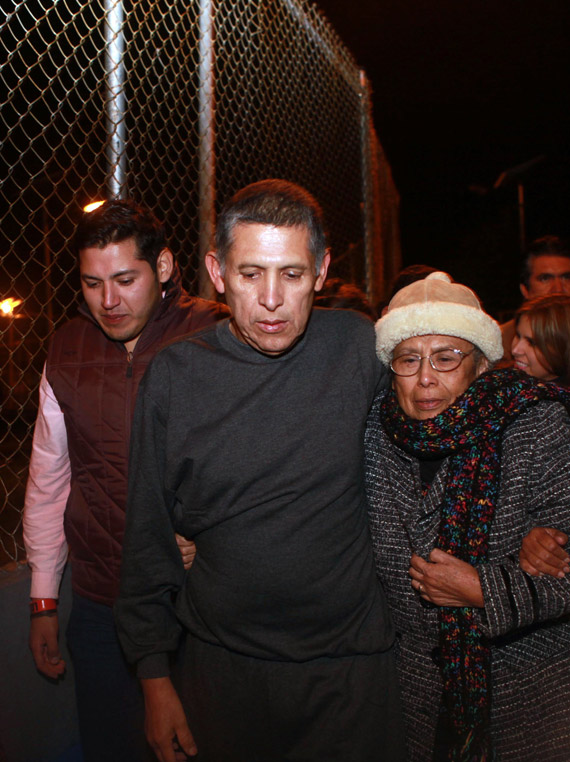 El General Dawe el 5 de julio, día de su liberación. Foto: Cuartoscuro