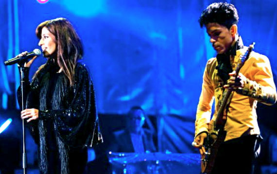 Ana Moura y Prince (Foto: Universal Music)