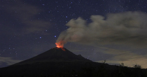 Segob anunció el cambio en la alerta volcánica. Foto: Cuartoscuro