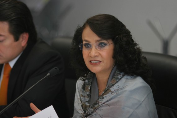 La Senadora perredista Dolores Padierna asegura que la iniciativa de Peña Nieto en materia hacendaria se quedó corta. Foto: Francisco Cañedo, SinEmbargo