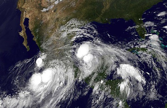 "Ingrid" y "Manuel" se combinaron en un hecho histórico. Foto: Especial.