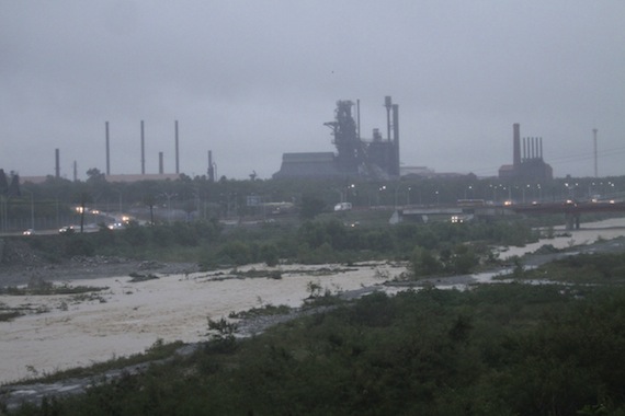 Lluvias en Nuevo León. Foto: Cuartoscuro