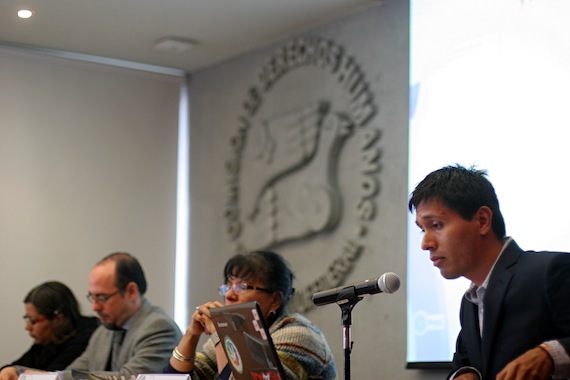 Presentación de Informe sobre migrantes en el DF. Foto: Francisco Cañedo. SinEmbargo.