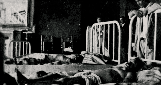 Cadáver de Pancho Villa, julio 20, 1923