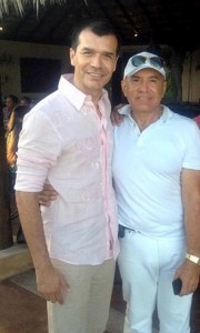 En la fiesta también estuvo el ex jugador Jared Borguetti. Foto: Zeta