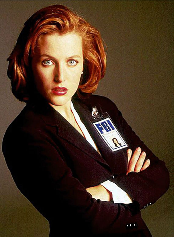 Dana Scully, de Expedientes X. Foto: Especial