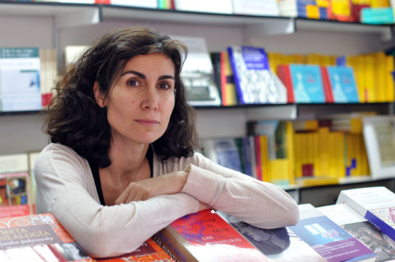 Ofelia Grande y la apuesta por el libro electrónico. Foto: EFE