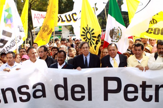 El líder moral del PRD argumenta que no hicieron caso a su propuesta de Reforma Energética. Foto: Antonio Cruz, SinEmbargo
