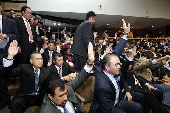 Aprobación de la Reforma Energética en la Cámara de Diputados. Foto: Cuartoscuro
