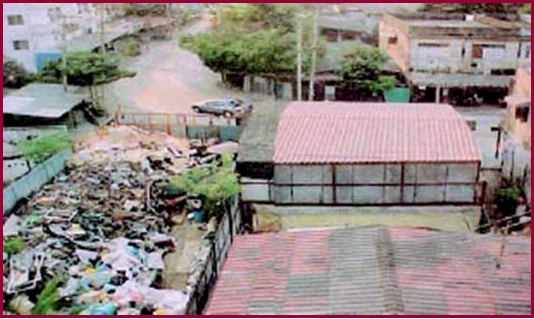 Lugar del incidente en Tailandia. Foto: Especial