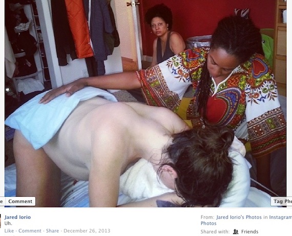 Ruth Iorio estuvo durante 12 horas tuiteando con lujo de detalles el alumbramiento de su primer hijo. Foto: Instagram