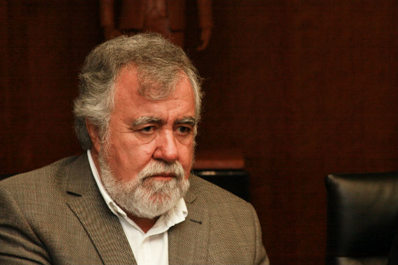 El Senador Alejandro Encinas revira a Corral: no le  . Foto: Antonio Cruz, SinEmbargo