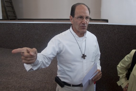 Padre Alejandro Solalinde, director del albergue Hermanos en el Camino. Foto: Cuartoscuro