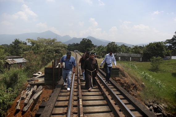 Fray Tomás González, Director del albergue La 72 de Tenosique. Foto: Cuartoscuro