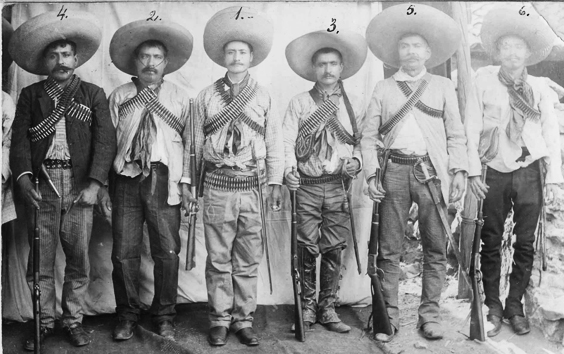 Jefes maderistas que tomaron Teloloapan Gro. el 26 de abril de 1911, fotografía de Sara Castrejón
