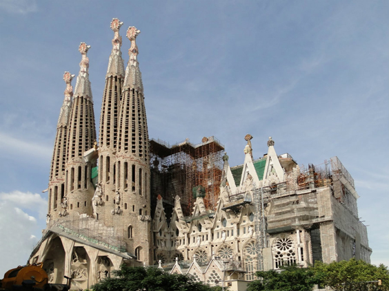 Templo Expiatorio de la Sagrada Familia. Estado reciente