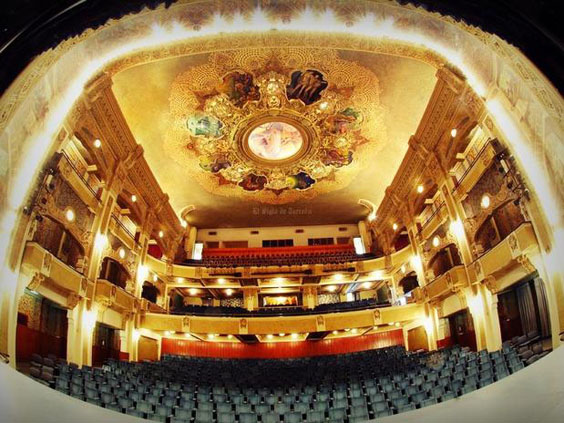 Vista del escenario.