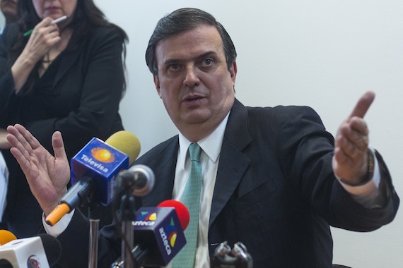 Marcelo Ebrard insistió en que el caso de la Línea 12 tiene motivaciones políticas. Foto: Cuartoscuro