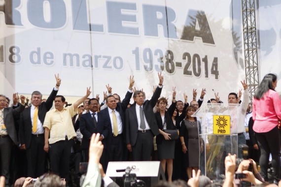 Aniversario 76 de la Expropiación Petrolera. Foto: Antonio Cruz