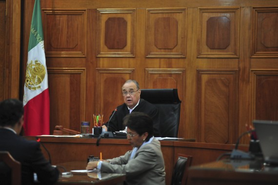 El Ministro de la SCJN Sergio Valls falleció a los 73 años. Foto: SCJN/Cuartoscuro