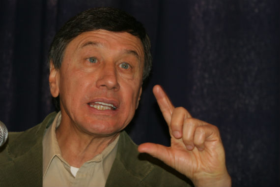 Víctor Suárez de la ANEC, una de las organizaciones que se opone al uso de transgénicos. Foto: Cuartoscuro