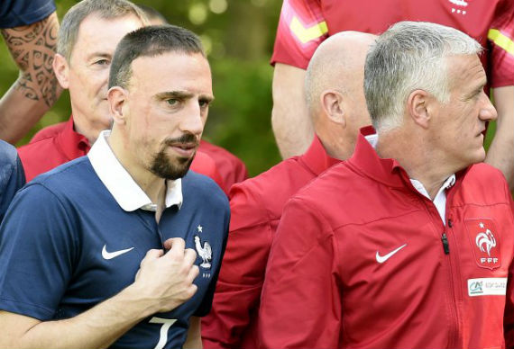 Adiós a la selección de Francia. Foto: www.fff.fr