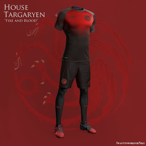 Los uniformes muestran los colores característicos de cada familia a la que representan. Foto: iwanttoworkfornike.tumblr.com