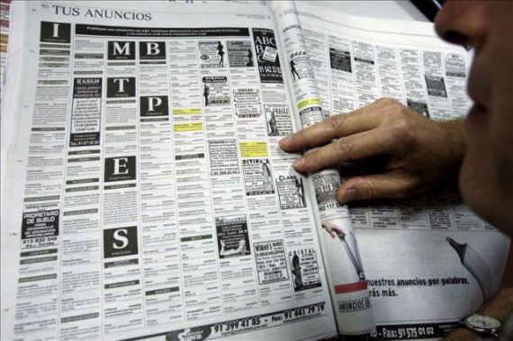 Según un estudio reciente, la popularidad de los periódicos impresos ya había empezado a decaer antes de la llegada masiva de internet. foto: EFE