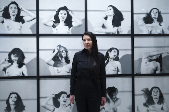La artista serbia Marina Abramovic. Foto: EFE