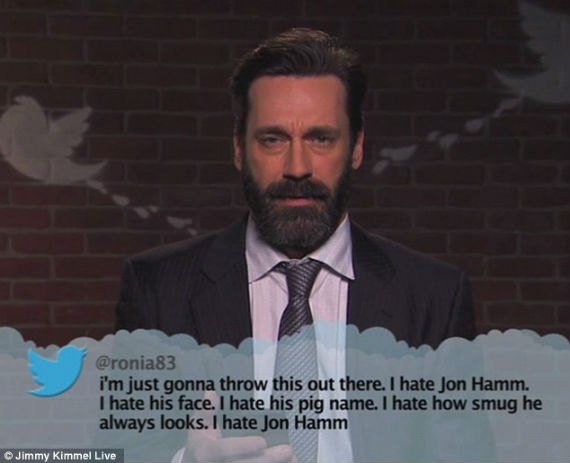 ¿Por qué se meten con Jon Hamm? Foto: Internet