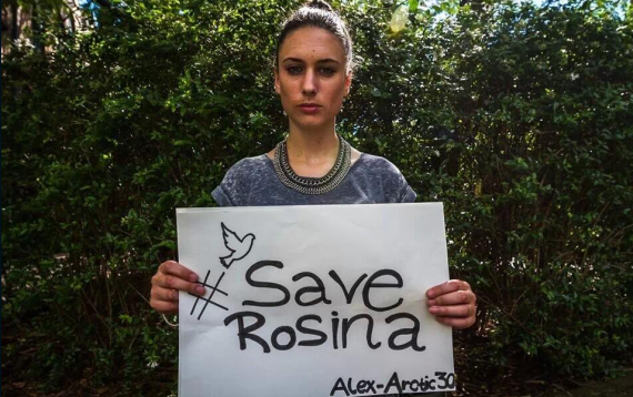 Activista de Greenpeace podría enfrentar una pena de 10 años por el supuesto allanamiento de un edificio de Pemex. Foto: Twitter @greenpeacemx