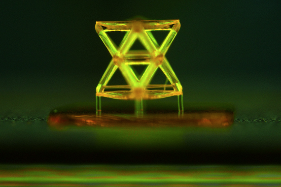 Darpa también experimenta con materiales súperrresistentes realizados mediante impresiones en 3D. Foto: MIT News