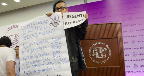 De nuevo nos criminalizan, dicen integrantes del Colectivo 1Dmx. Foto: Cuartoscuro