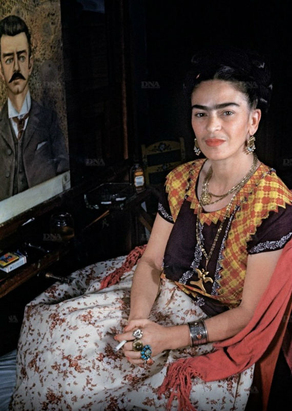 Frida Kahlo retratada por Gisèle Freund. Foto: Especial