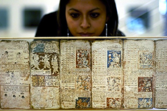 El proyecto descifrará los jeroglíficos y su evolución durante más de mil años para conformar el primer diccionario maya. Foto: Dpa