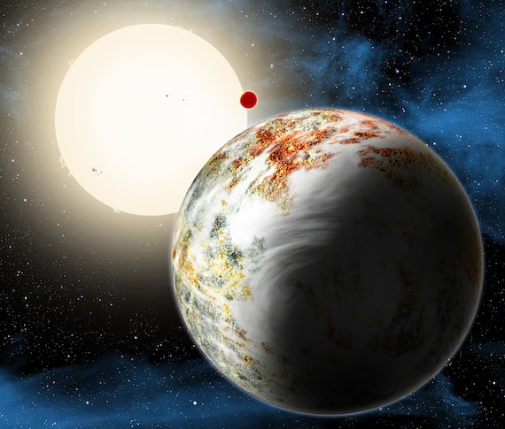 Kepler-10c es la primera "mega tierra" conocida hasta ahora. Foto: Harvard-Smithsonian Center for Astrophysics