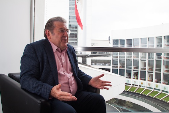 La iniciativa de la preponderancia por sector es una postura del gobierno federal y del PRI, acusó el Senador por Sonora. Foto: Antonio Cruz, SinEmbargo