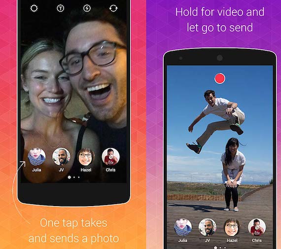 Con la nueva aplicación, Facebook pretende hacerle frente a Snapchat. Foto: TICbeat