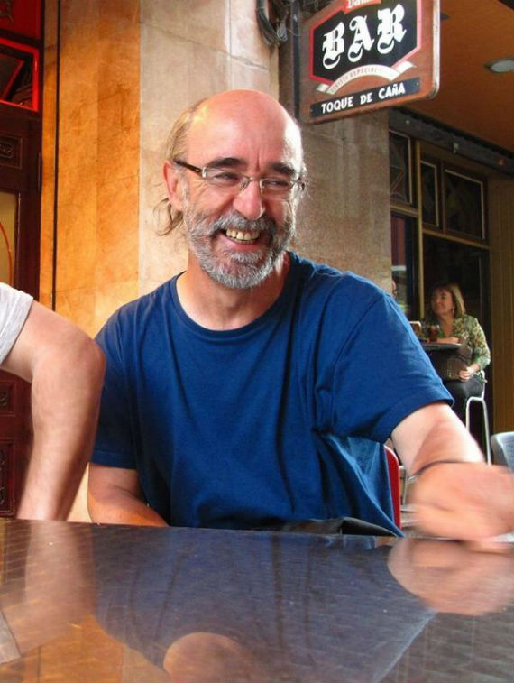 "No me recupero, era muy grande", escribió al lado de esta foto el director Álex de la Iglesia. Foto: Twitter