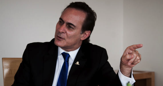 El líder de los patrones aseguro que la productividad es un factor fundamental para lograr mejores salarios. Foto: Antonio Cruz, SinEmbargo